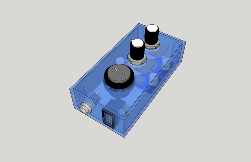Finished Design in SketchUp